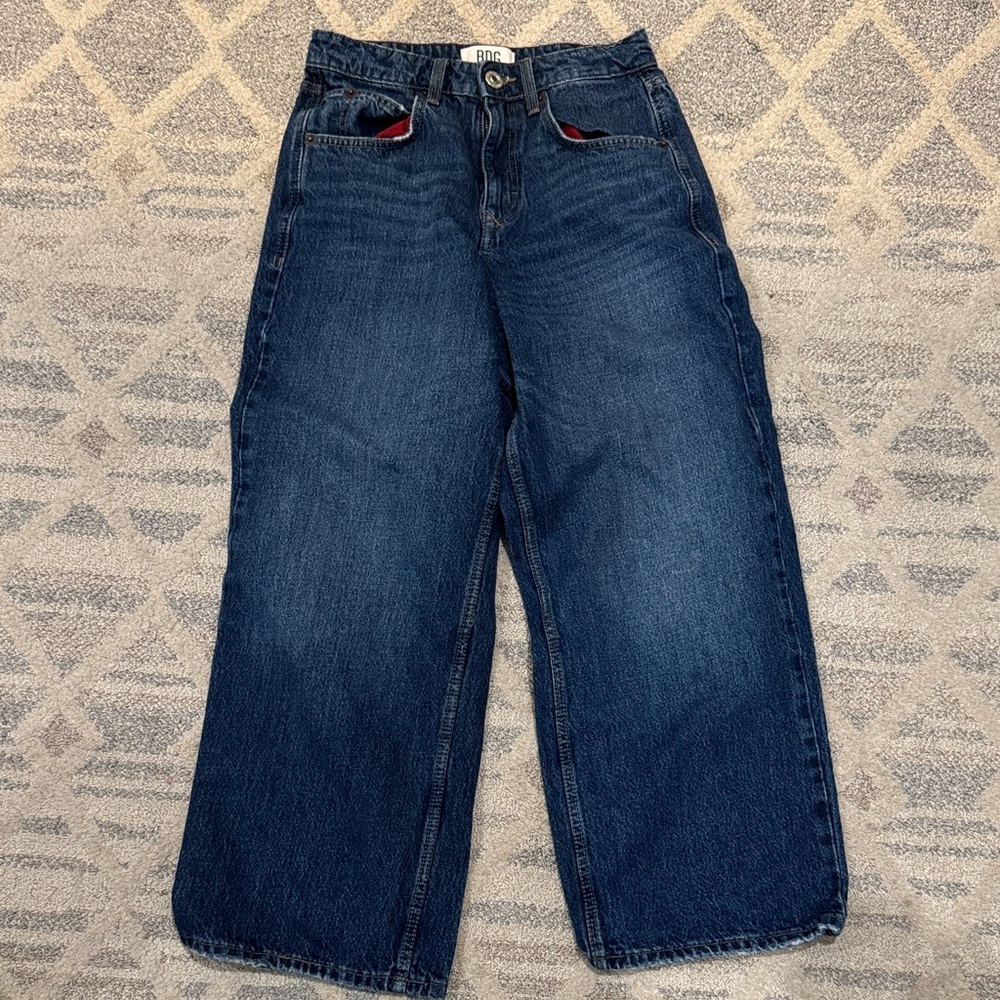 BDG Indigo Wide-Leg Denim size 25